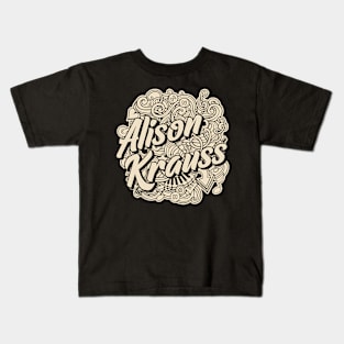 Alison Krauss - Vintage Kids T-Shirt